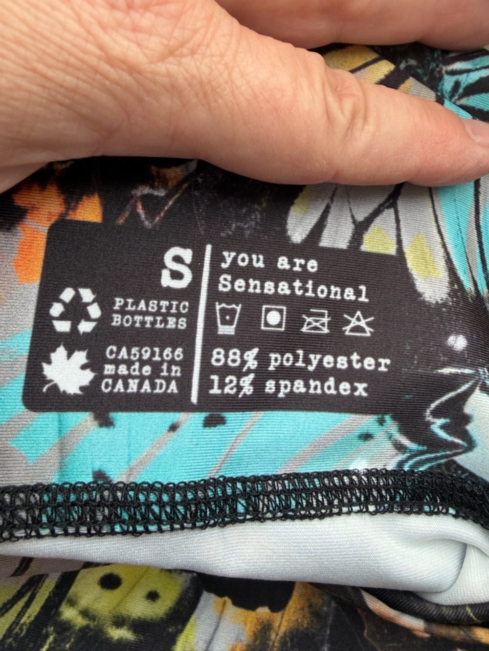 Bewilder Butterfly Print Mini Skirt - Picture 2 of 2